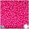 BeadTin Hot Pink Pearl 5mm Round Plastic Craft Beads (700pcs)